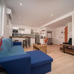 Appartement Neuf Climatise Equipe 4 Personnes Gare De La Blancarde, Marseille